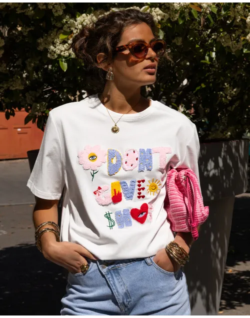 Tee shirt brodé
