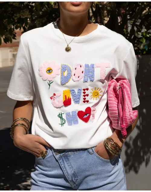 Tee shirt brodé