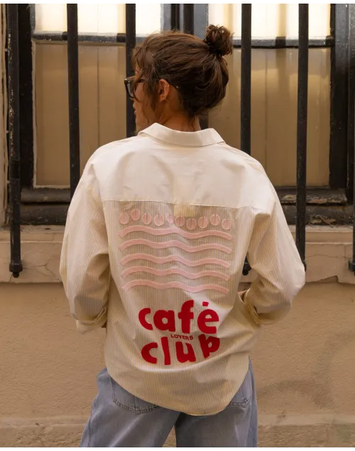 Chemise Café Lovers Club